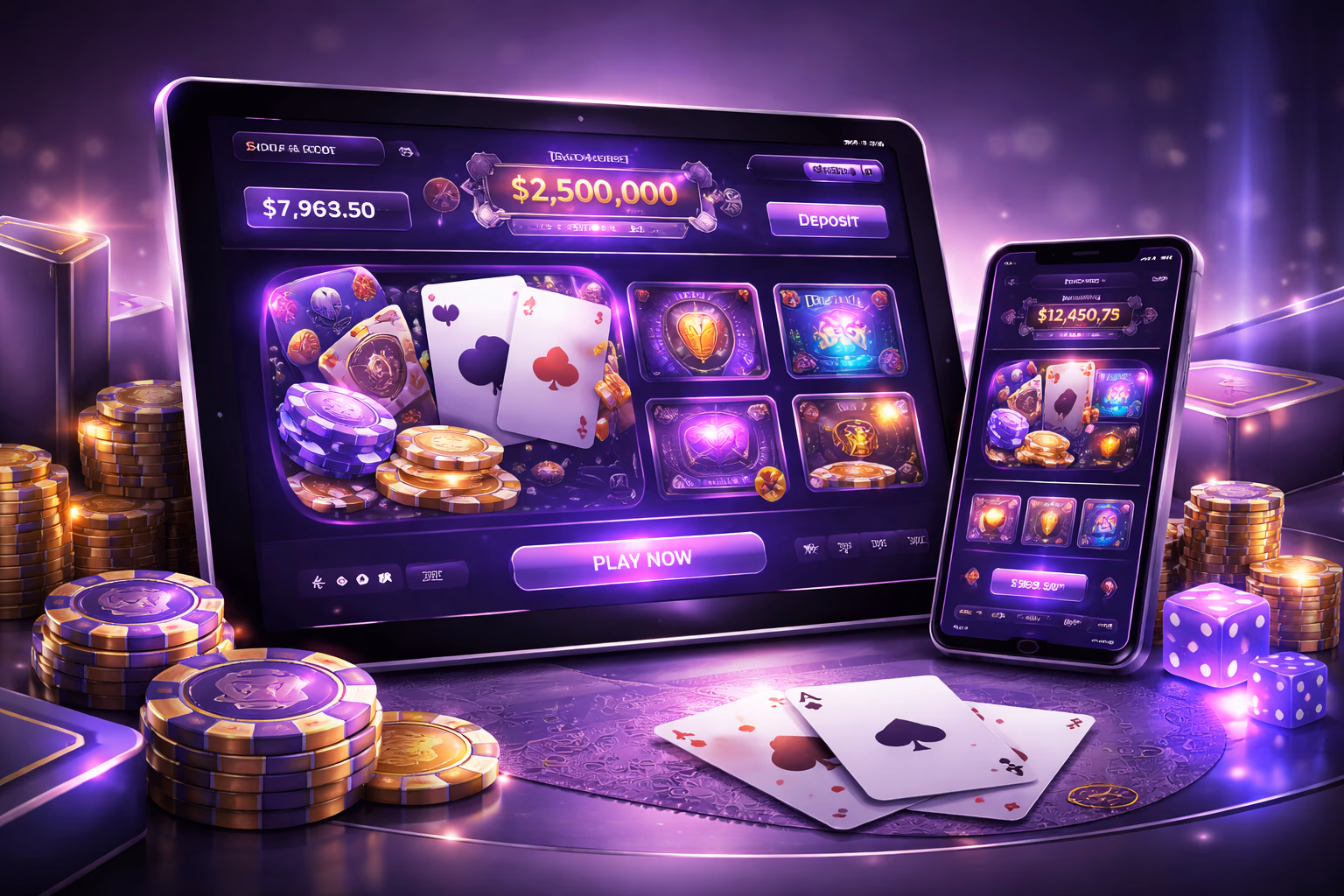 Modern gaming setup featuring Ganamos Win visuals that emphasize secure access and fair online casino play